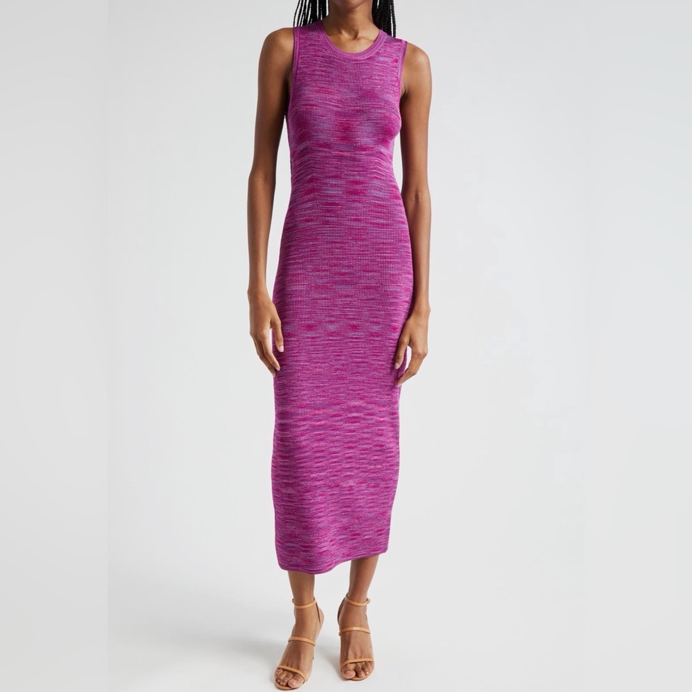 Ramy Brook Priscilla space dye knit dress